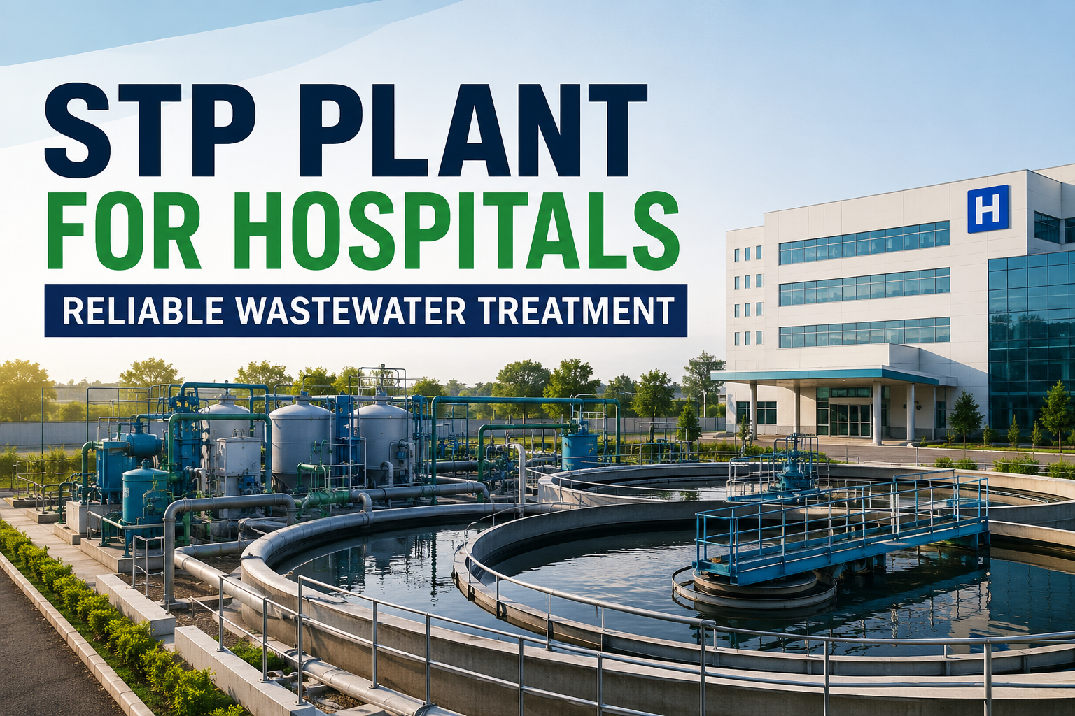 STP Plant for Hospitals | Reliable Wastewater Treatment