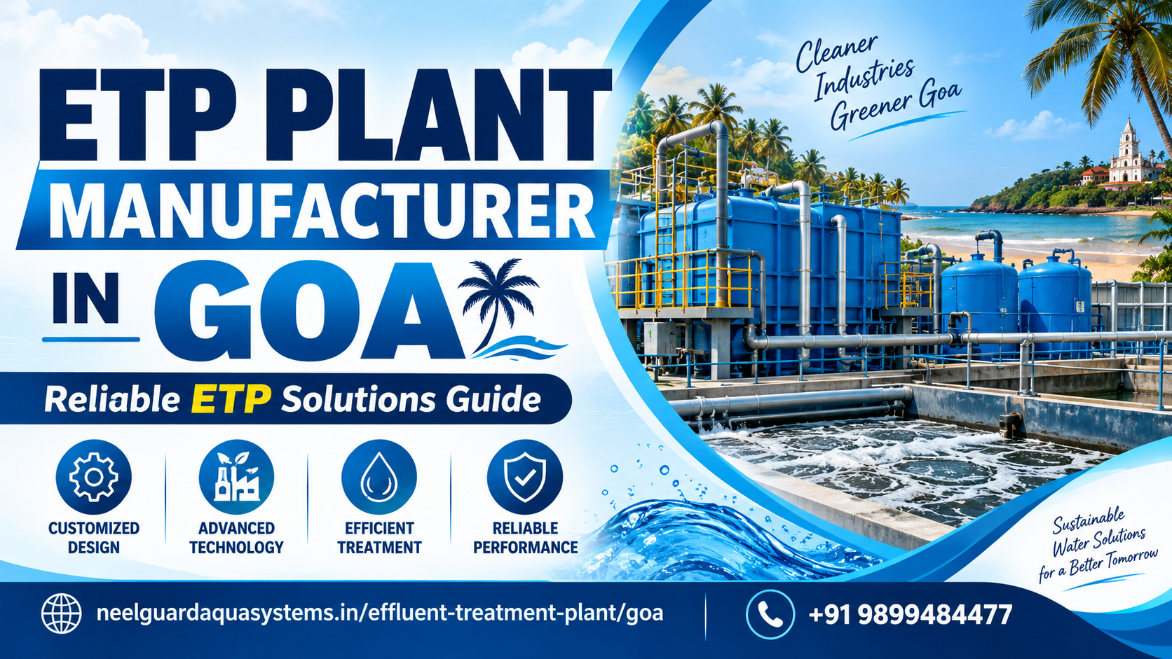 ETP Plant Manufacturer in Goa | Reliable ETP Solutions Guide
